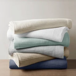 Waffle Weave Cotton Blanket - Beautyrest -Bedding Promotion GUEST c5fa6311 7ed5 4d94 a2d9 95bf06c190d6