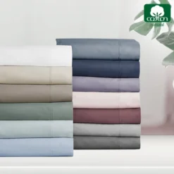 Luxury Fitted Sheet Only, 600 Thread Count - 100% Cotton Sateen, Deep Pocket, Soft, Cool & Durable By California Design Den -Bedding Promotion GUEST c7328c8d 437f 49a1 b689 ad91ea5d369e