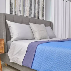 Twin Cool & Clean Bed Blanket Blue Fog - Sealy -Bedding Promotion GUEST c803197f 976b 4a69 a3b4 b89fa1bf14d4