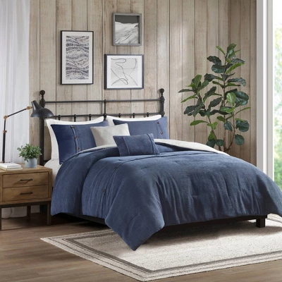Madison Park 5pc Dallas Corduroy Comforter Set 3 Madison Park 5pc Dallas Corduroy Comforter Set