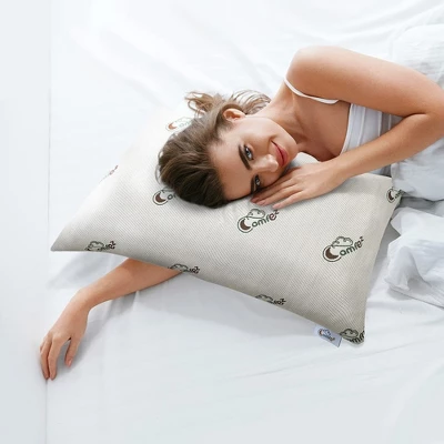 ComfEz Bamboo Pillow Covers - Zippered Pillow Protectors For Complete Protection - Super Soft, Cooling, And Breathable Fabric - (Body 20x55) 2 Pack 5 ComfEz Bamboo Pillow Covers - Zippered Pillow Protectors For Complete Protection - Super Soft, Cooling, And Breathable Fabric - (Body 20x55) 2 Pack - Image 3