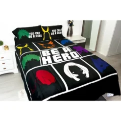 Just Funky My Hero Academia Be A Hero 90x86 Inch Full/Queen Comforter -Bedding Promotion GUEST ca7dfda2 ee16 4a48 9d38 9e732254f5f2