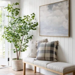 Ledges Digital Floral Print Distressed Persian Rug Green - Threshold™ Designed By Studio McGee -Bedding Promotion GUEST cb23a8be 72e5 4465 8f34 12bae36c4d8d