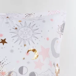 Isabel Starry Sky Metallic Printed Comforter Set Blush/Gold -Bedding Promotion GUEST cda4f289 ff67 4a7e 96af cd2059d13a34