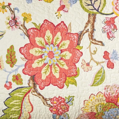 C&F Home 20" X 26" Celine Pink Floral Standard Sham 8 C&F Home 20" X 26" Celine Pink Floral Standard Sham - Image 6