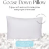 East Coast Bedding Down Pillow - White Goose Down & Feather (Standard) -Bedding Promotion GUEST cf7df163 ada4 4579 8672 2b54a418b5d6