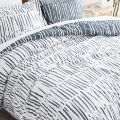 Southshore Fine Living Coastal Stripes Oversized Ultra-soft Duvet Cover Set With Shams -Bedding Promotion GUEST cfe91471 2a40 4ecf b9d2 bb421870c2f1