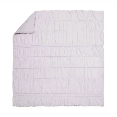 Ruched Stripe Comforter Set - Jessica Simpson 7 Ruched Stripe Comforter Set - Jessica Simpson - Image 5