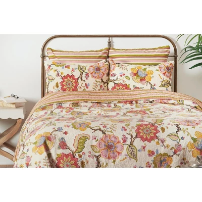 C&F Home 20" X 26" Celine Pink Floral Standard Sham 6 C&F Home 20" X 26" Celine Pink Floral Standard Sham - Image 4