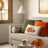 Printed Pumpkin With Blanket Stitch Edge Lumbar Throw Pillow Light Beige - Threshold™ -Bedding Promotion GUEST d6324397 8c0e 4eec 8b9d 2a9181d0714f
