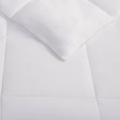 Cotton Sateen Down Alternative Comforter Level 1 Warm 3M Thinsulate Year Round Warmth (Twin) White -Bedding Promotion GUEST d6652521 a75d 4388 bcf9 2c0fa4866f8c