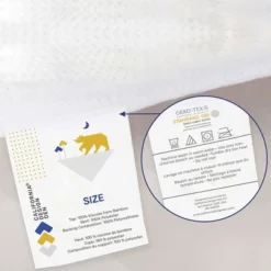 Waterproof Mattress Protector - Noiseless, Machine Washable, Easy-on Fitted Style By California Design Den -Bedding Promotion GUEST e01d0ead 6634 49aa bf19 e2d4d32332ed