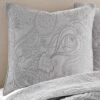Perla Grey Paisley Quilted Euro Sham - 2pk - Levtex Home 2 Perla Grey Paisley Quilted Euro Sham - 2pk - Levtex Home -Bedding Promotion GUEST e0b99b36 8282 4bcf bdd9 eb83e3c9bd36