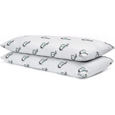 ComfEz Bamboo Pillow Covers - Zippered Pillow Protectors For Complete Protection - Super Soft, Cooling, And Breathable Fabric - (Body 20x55) 2 Pack 3 ComfEz Bamboo Pillow Covers - Zippered Pillow Protectors For Complete Protection - Super Soft, Cooling, And Breathable Fabric - (Body 20x55) 2 Pack