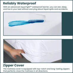 Continental Sleep Ultra Soft-Premium Zippered Mattress Protector, -Bedding Promotion GUEST e2613226 9be6 4d65 a5df 2968ff6daecc