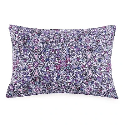 Vera Bradley Kaleidoscope Pillow Sham Purple 5 Vera Bradley Kaleidoscope Pillow Sham Purple - Image 3