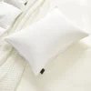 Farm To Home 100% Organic Cotton Medium Firm White Down Bed Pillow