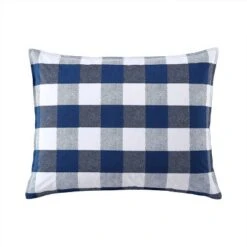 Bison Plaid 100% Cotton Comforter Set Navy - Wrangler -Bedding Promotion GUEST e518fc4e 9dd1 4ba3 81ff fdb0b8bc59a6