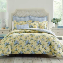 Cassidy Reversible Comforter Set - Laura Ashley -Bedding Promotion GUEST e75ae285 cc9d 4b7b b1ea f0b73e72d1e1