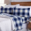 Great Bay Home Extra Plush Plaid Fleece Warm & Cozy Sheet Set -Bedding Promotion GUEST e77d2365 b88d 4e03 b126 845472953bed