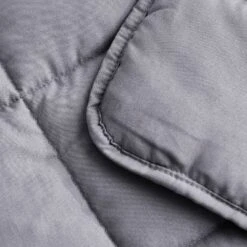 48" X 72" 12lbs Microfiber Weighted Blanket Gray - Pur Serenity -Bedding Promotion GUEST ead93396 9a70 4fba 8c95 8c2dc5e80124