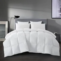 Peace Nest All Season White Goose Feather Down Comforter Duvet Insert