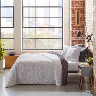 Orleans Duvet Cover Set White - City Scene 3 Orleans Duvet Cover Set White - City Scene