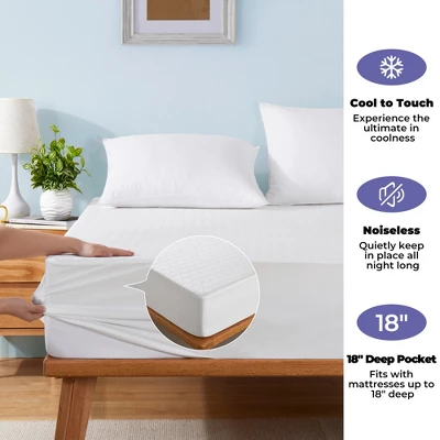 Peace Nest Cooling Quilted Mattress Protector Mattress Pad 3 Peace Nest Cooling Quilted Mattress Protector Mattress Pad