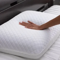 Dr. Pillow Dreamcool Pillow With Cooling Gel & Charcoal Memory Foam, White -Bedding Promotion GUEST f5a943b5 c93e 4035 bdd7 259aba2c600b