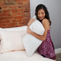 Granny Stripe Soft/Medium Density 4 Pack Down Alternative Pillows. 11 Granny Stripe Soft/Medium Density 4 Pack Down Alternative Pillows. -Bedding Promotion GUEST f74e6698 251f 4b6d 86c5 23df9c65fc92