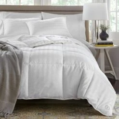 Stearns & Foster 400 TC PrimaCool Hypoallergenic Comforter Antimicrobial With Scotchguard Stain Release