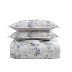 Laura Ashley 2pc Wisteria Twin Microfleece Duvet Cover Set Gray 13 Laura Ashley 2pc Wisteria Twin Microfleece Duvet Cover Set Gray -Bedding Promotion GUEST f8d76089 abea 4d16 9859 5b08d6373093