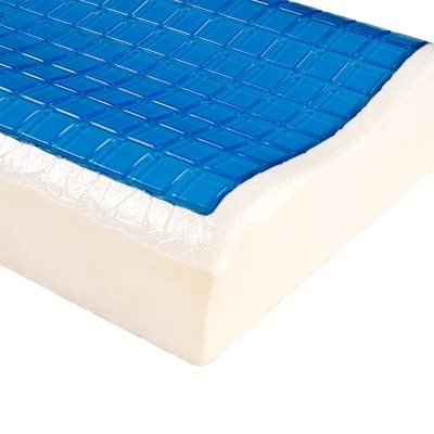 Fleming Supply Contour Comfort Gel Memory Foam Pillow - White 4 Fleming Supply Contour Comfort Gel Memory Foam Pillow - White - Image 2